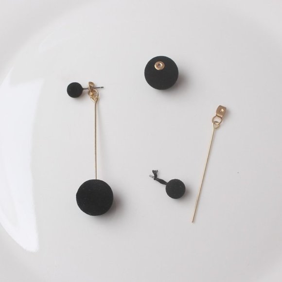 Earrings Women Drop Ball Bohemian Hoop Cute Trendy Jewelry - Picture 4 of 10